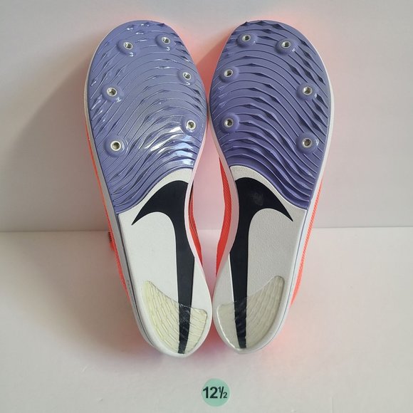 NEW Nike ZoomX Dragonfly Track Shoes WITH SPIKES CV0400-800 Size 12.5 Mango main image 4